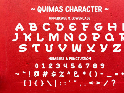 Quimas - Quirky Display Font