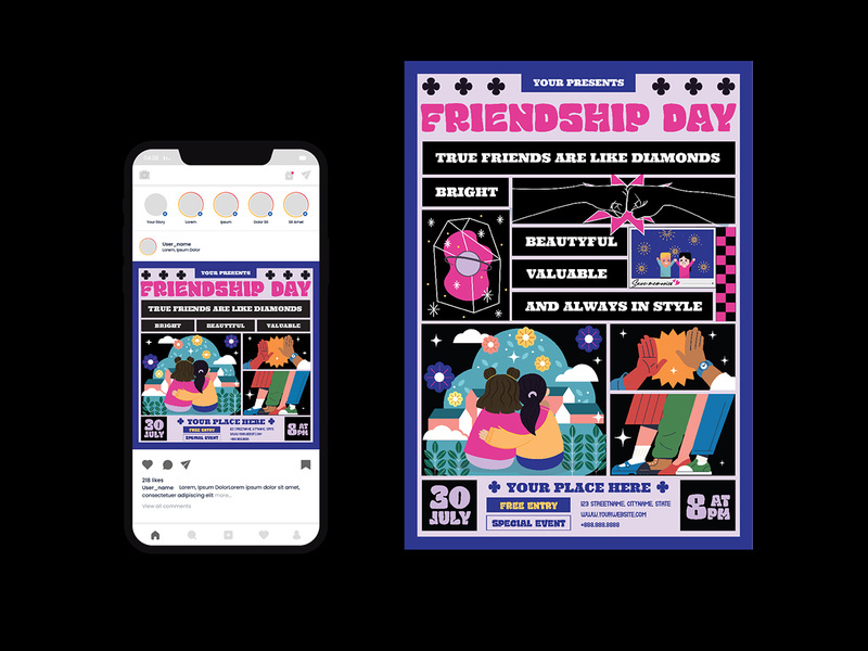 Friendship Day Flyer