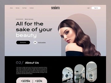 The Hair Hub - Hair Salon & Barber WordPress Theme v3.0 preview picture