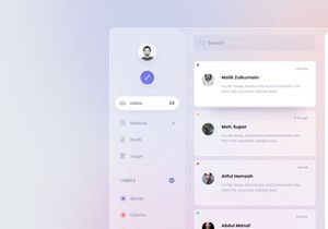 E-mail App Concept