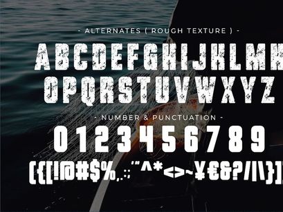 Bolda - Ultra Condensed Sans Serif