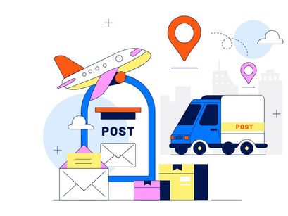 10 World Postal Day Illustration