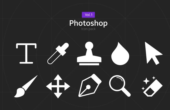 Photoshop Icon Pack [Free SVG,PNG]