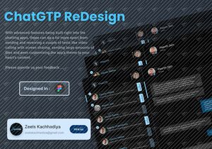 ChatGTP - WebApp Design Template