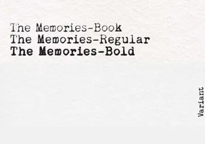 TheMemories - Old Typewritter Font