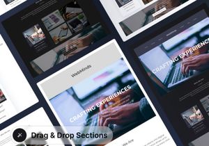 WebMinds - Tech Enthusiasts Landing Page UI Kit
