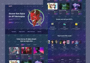 NFT Landing Page
