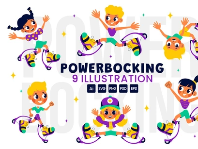 9 Powerbocking Sport Illustration