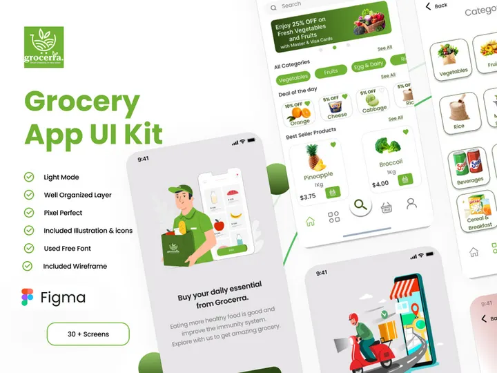 Grocery App IOS UI KIT