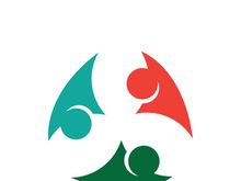 Community logo business template and icon people vector