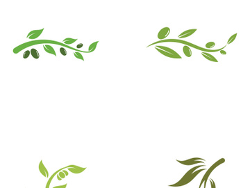 Olive fruit logo design. preview picture