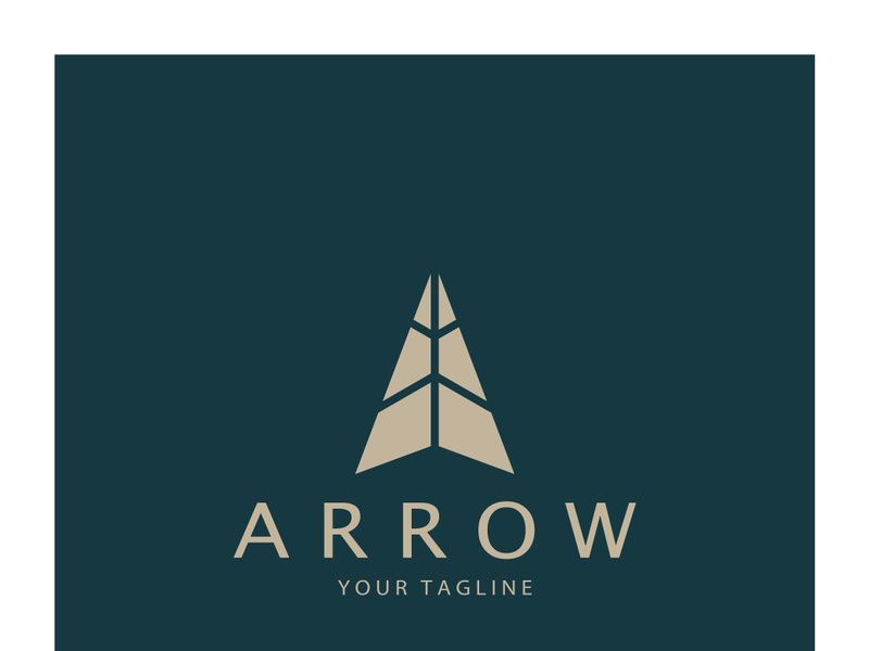 Arrow vector illustration icon Logo Template design