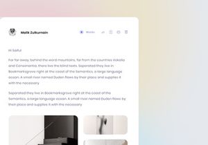 E-mail App Concept