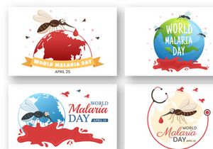 14 World Malaria Day Illustration