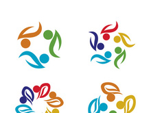 People icon work group vector illustration design