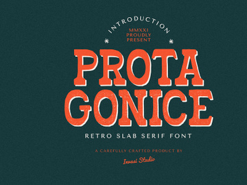 Protagonice - Slab Serif preview picture