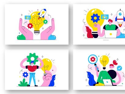 10 Innovation Technology Illustration