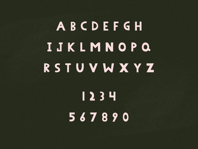 Peenu - Hand Knitted Typeface
