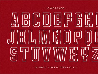 Simply Lover - Display Font