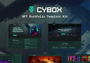 Cybox - NFT Portfolio Template Kit