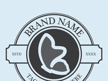 Butterfly logo design