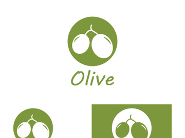 Olive fruit logo design. preview picture