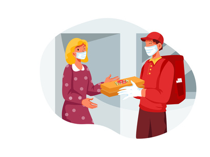M226_Food Delivery Illustrations