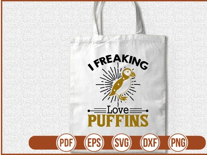 I Freaking Love Puffins