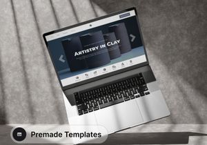 Bentuk - Handmade Crafts Landing Page UI Kit
