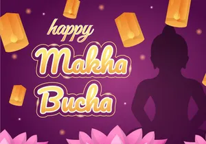 10 Happy Makha Bucha Day Illustration