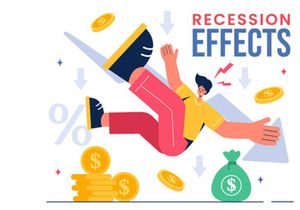 10 Recession Effects Illustration