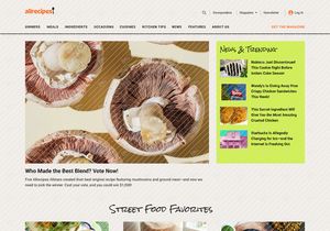 Recipe Listing Website Challenge🍴