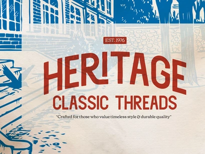 Herald Town | Vintage Sans Serif