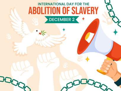 11 Abolition of Slavery Day Illustration