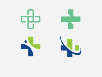 Medical Logo sign, template vector illustration design preview picture