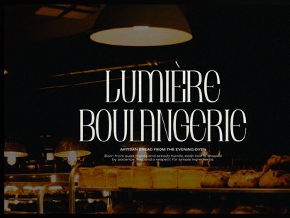 Brunelis Noctelle | Display Serif Font