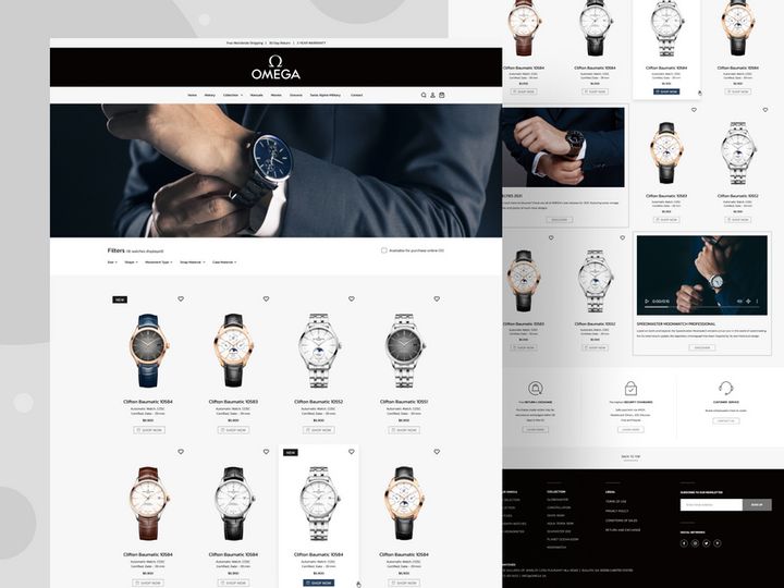 Watch Collection (Product list page )