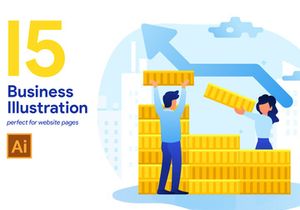 15 Business and Office Illustration
