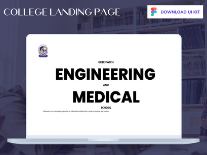 College Landing Page