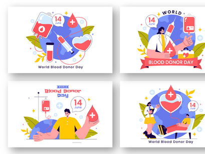 9 World Blood Donor Day Illustration