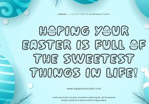 Eggnog - Display Font