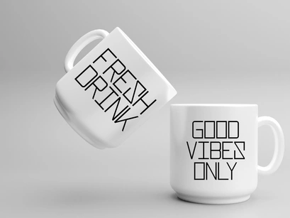 Thunderbolt - Minimalist Display Font