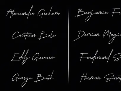 Callifornia | Handwritten Signature Font