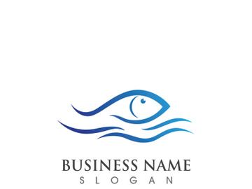 Fish logo and symbol vector symbols preview picture