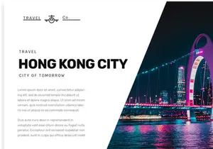 Travel PSD Banner Design Template