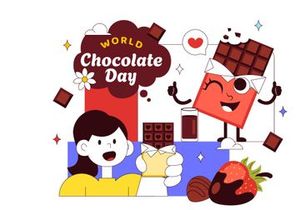 10 World Chocolate Day Illustration
