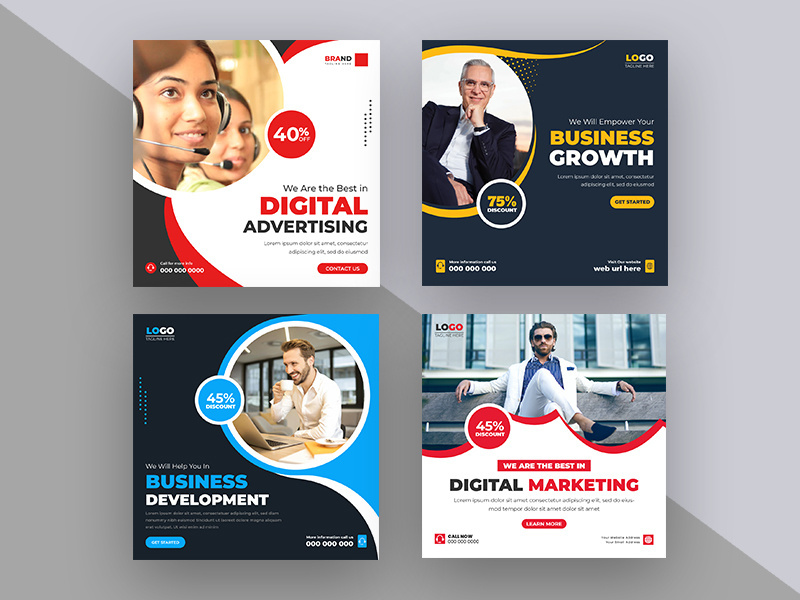 Digital Marketing Agency Instagram Post Ver-19