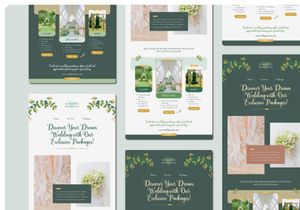 Wedding Marketing Email Newsletter