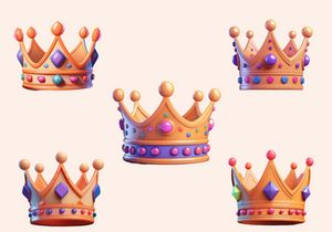Royal Golden Crown kings PNG Clipart