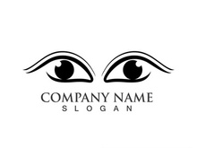 Eye Care vector logo design